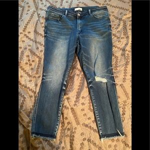 Vervet denim jeans plus size 18